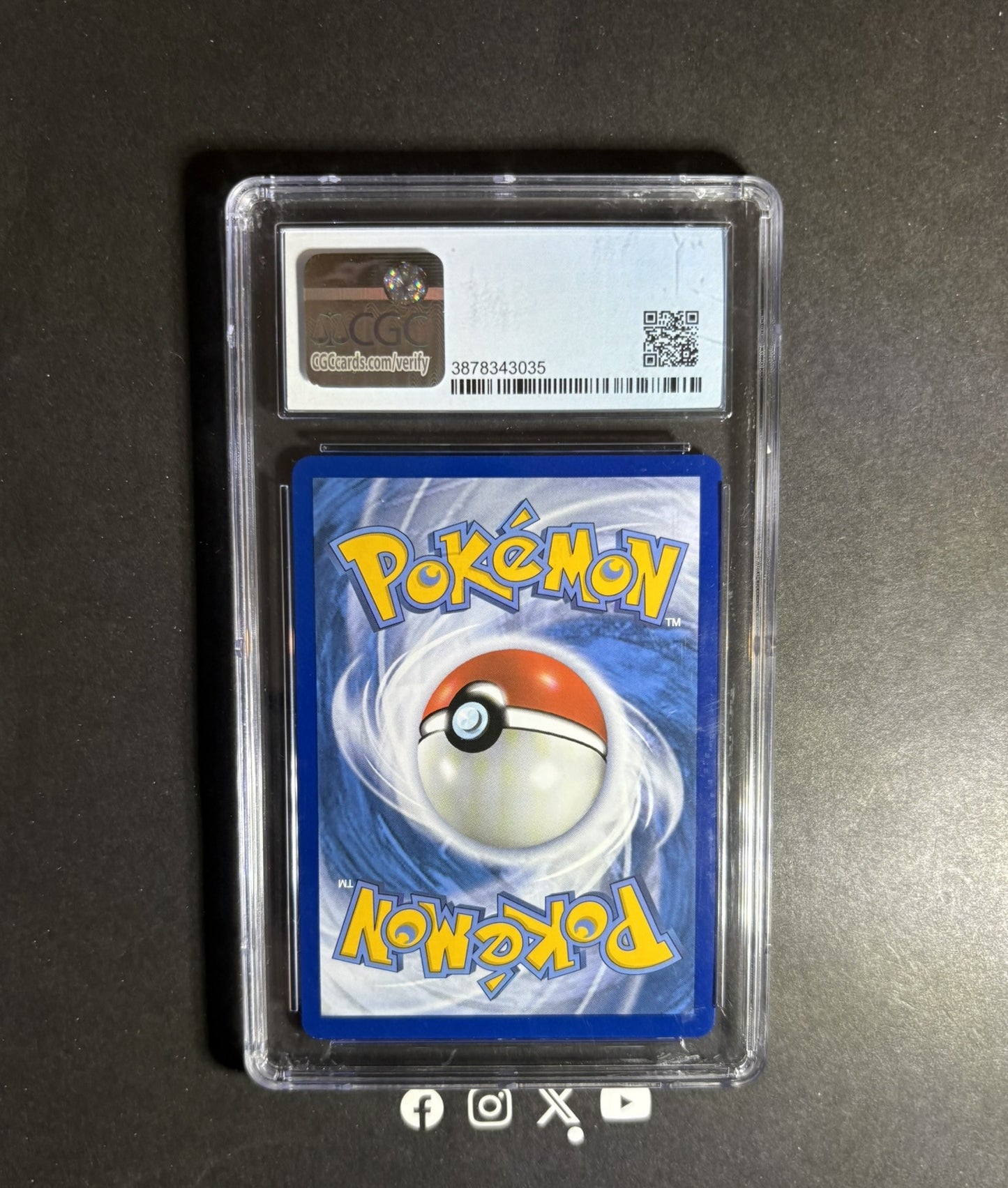 CGC 9 | Glaceon GX #SV55 Pokemon Hidden Fates