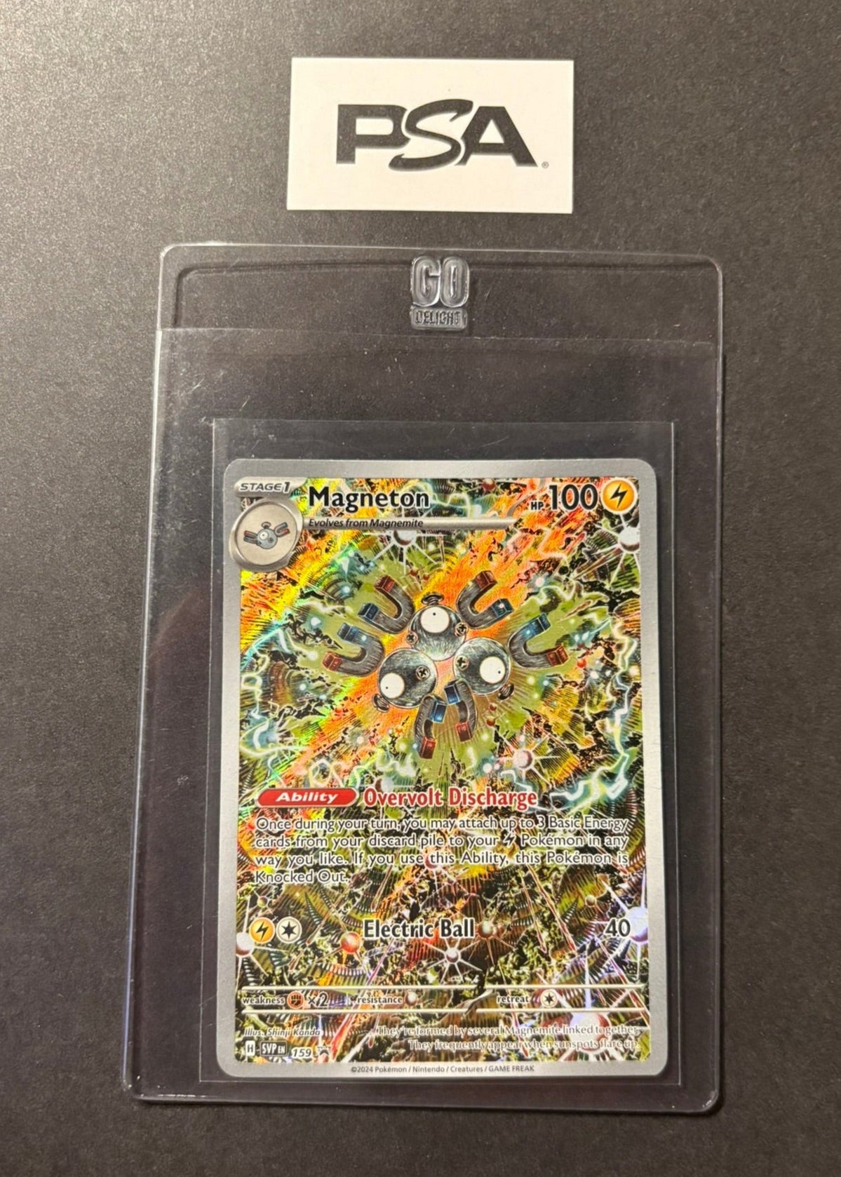 RAW CARD | Magneton #159 Pokemon Promo