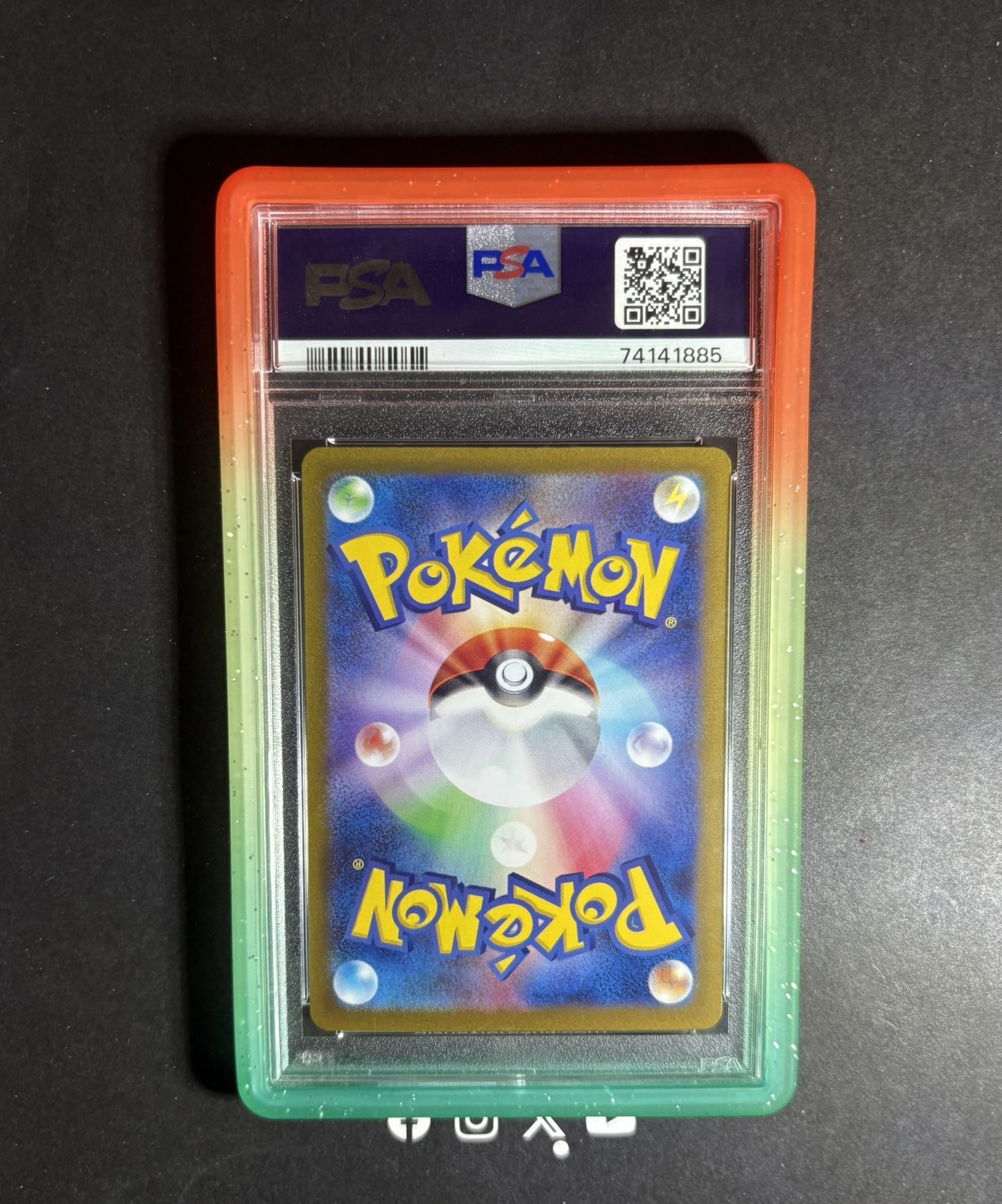 PSA 10 | 2023 Pokemon japanese sv1a-triplet beat | Art rare #080 magikarp