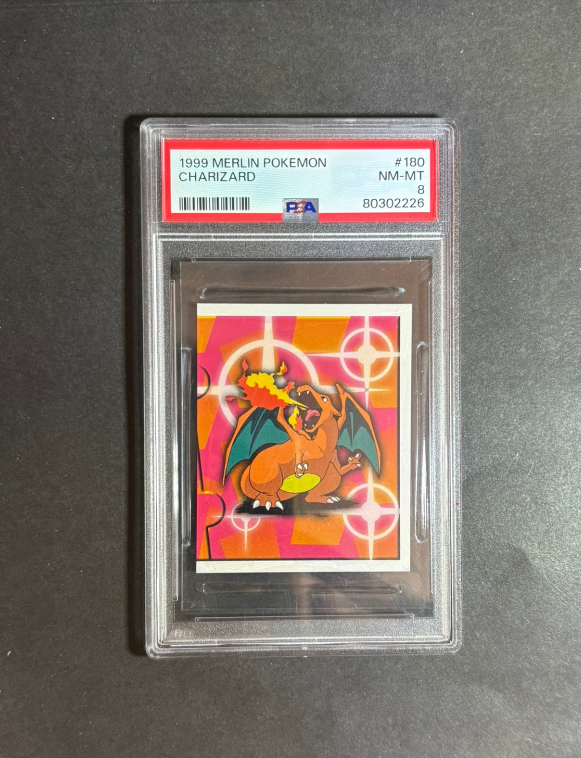 PSA 8 | Charizard #180 Pokemon Japanese 1999 Merlin