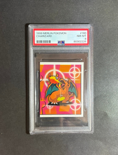 PSA 8 | Charizard #180 Pokemon Japanese 1999 Merlin