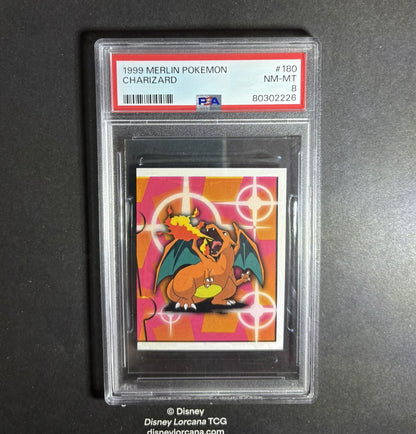 PSA 8 | Charizard #180 Pokemon Japanese 1999 Merlin