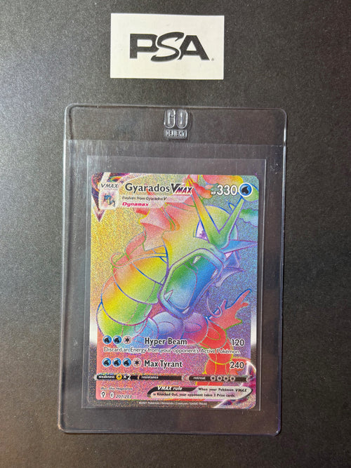 RAW CARD | Gyarados VMAX #207 Pokemon Evolving Skies