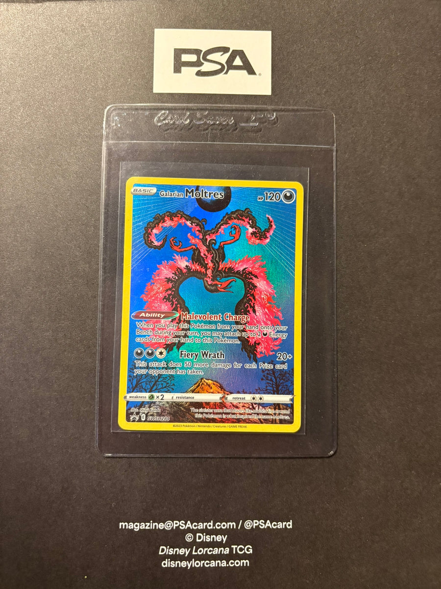 RAW CARD | Galarian Moltres #SWSH284 Pokemon Promo