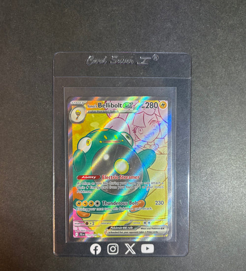 RAW CARD | Iono's Bellibolt Ex #172 Pokemon Journey Together