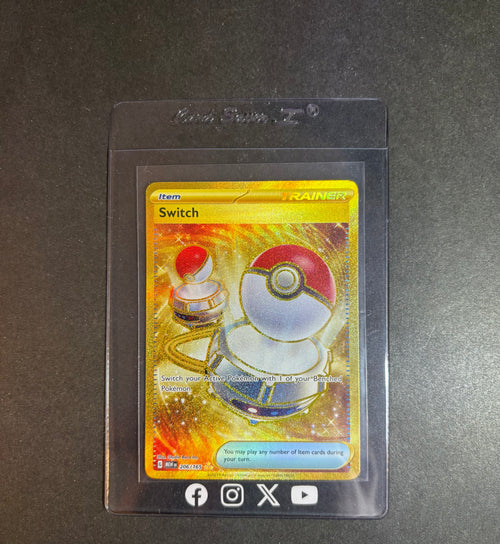 RAW CARD | Switch #206 Pokemon Scarlet & Violet 151