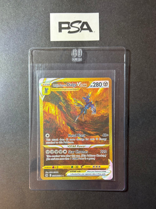 RAW CARD | Origin Forme Dialga VSTAR #GG68 Pokemon Crown Zenith