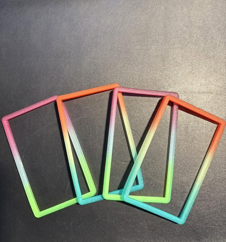 Slab Guard glitter gradient silicone bumpers for PSA slabs