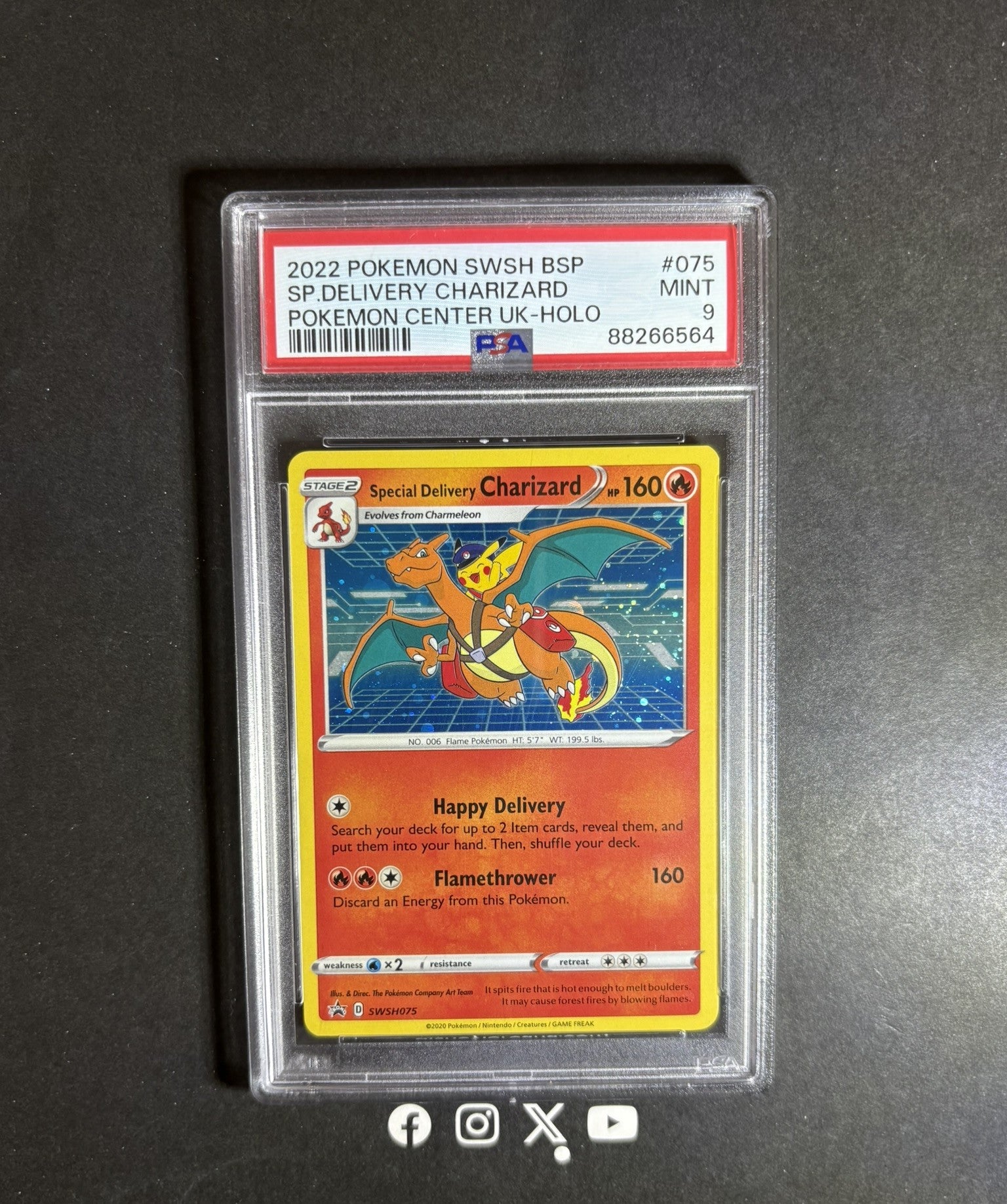 【PSA9】リザードン Special Delivery Charizard Special Delivery Charizard #SWSH075 Prices | Pokemon Promo
